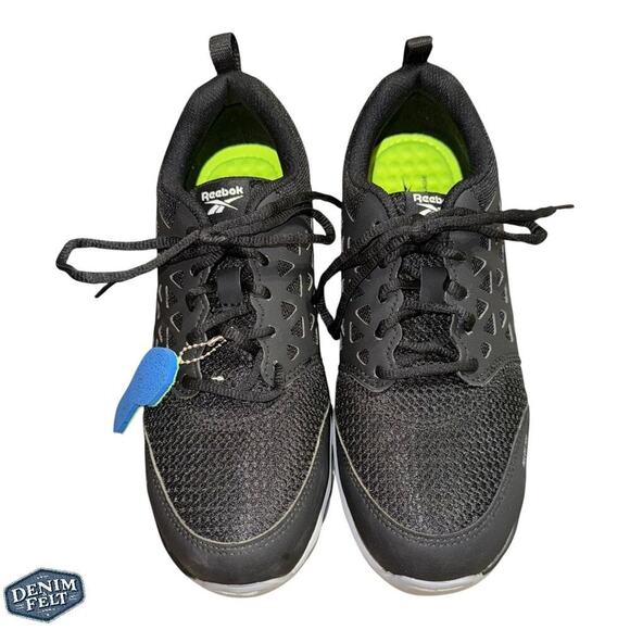 Reebok Women's Black Astroride Work Safety Steel Toe Slip Resistant Shoe | NEW - Picture 5 of 10